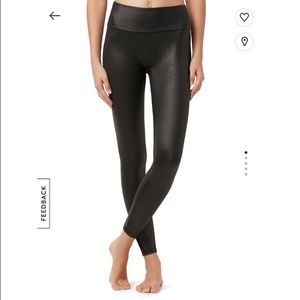 Calzedonia Total Shaper Faux Leather Leggings